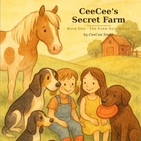 CeeCee's Secret Farm, Book One: The Farm Says Hello — by CeeCee Smith — front cover